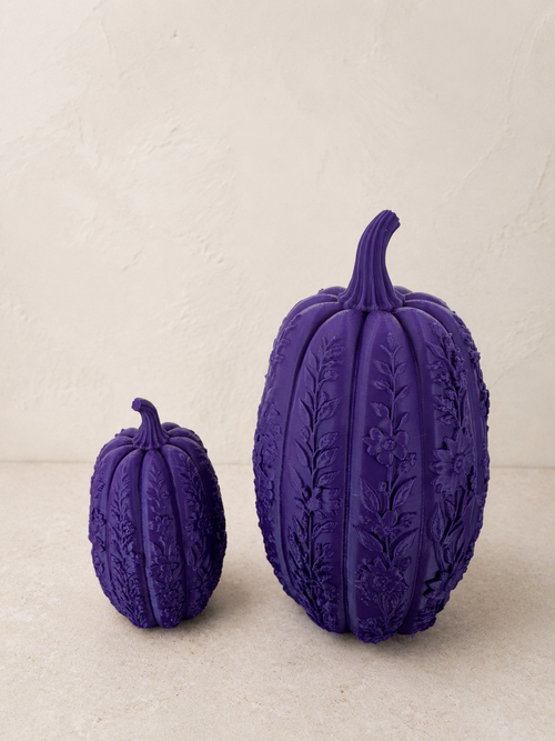 Flower Pumpkin Set – florale Herbstdekoration