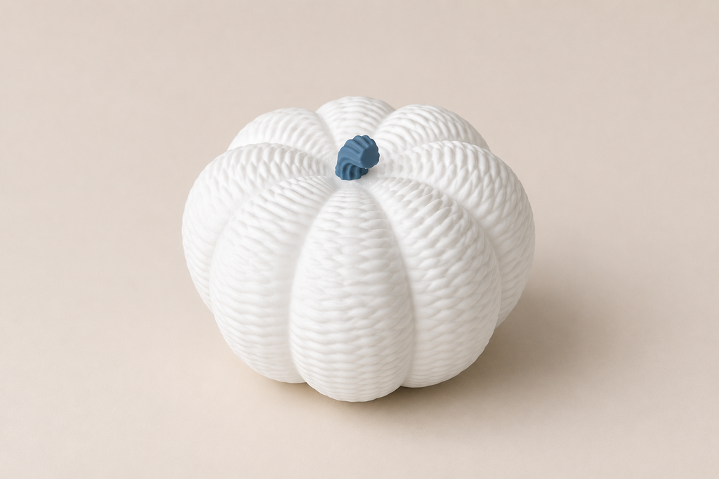 Kürbis „Knitty“ klein