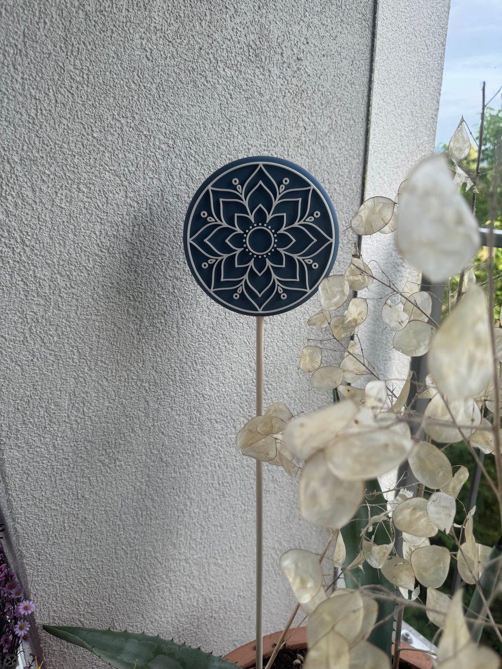 Mandala Garden Stake 1